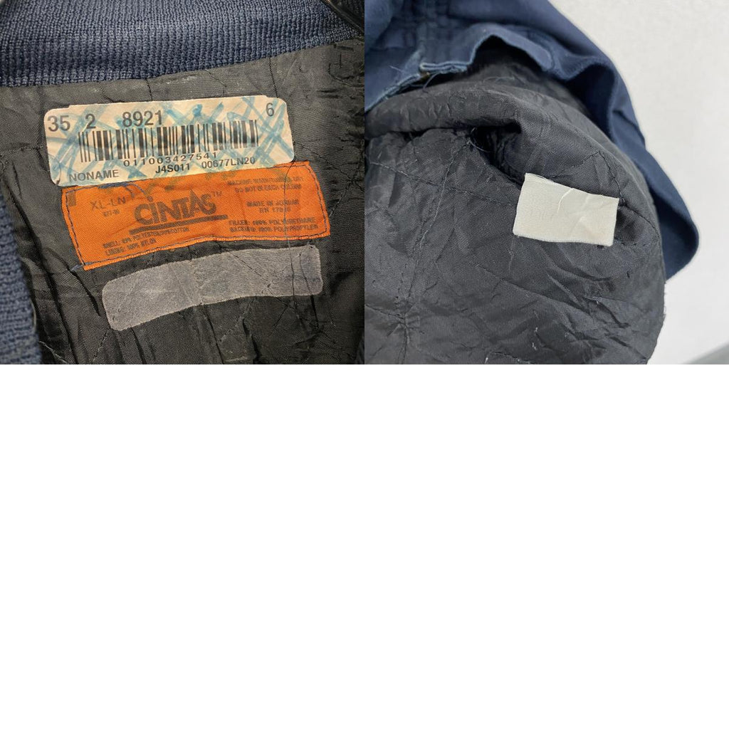 CINTAS　ワークジャケット　ブルゾン　紺　ネイビー　XLサイズ　古着