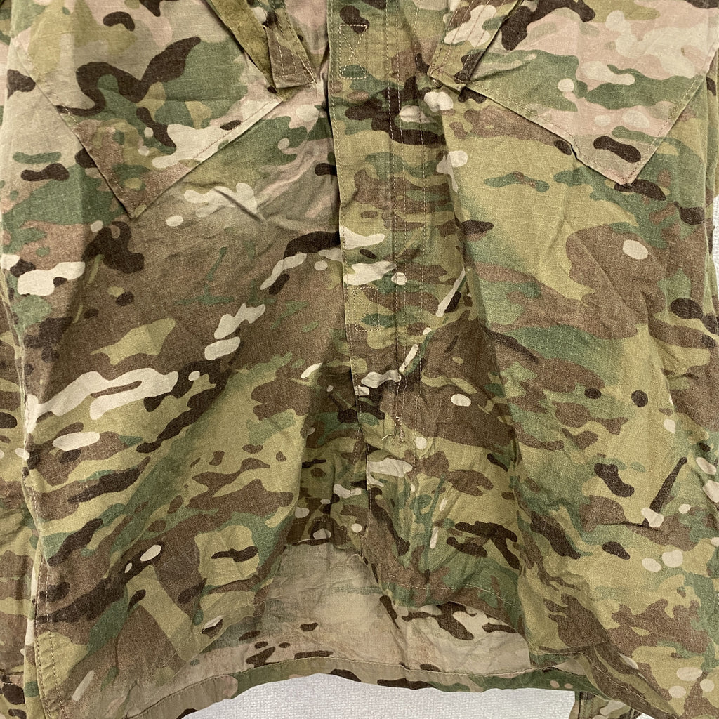 ～00s　U.S ARMY　米軍　ミリタリージャケット　コンバットジャケット　リップストップ　マルチカモ　迷彩　ヴィンテージ　カーキ　Mサイズ　古着