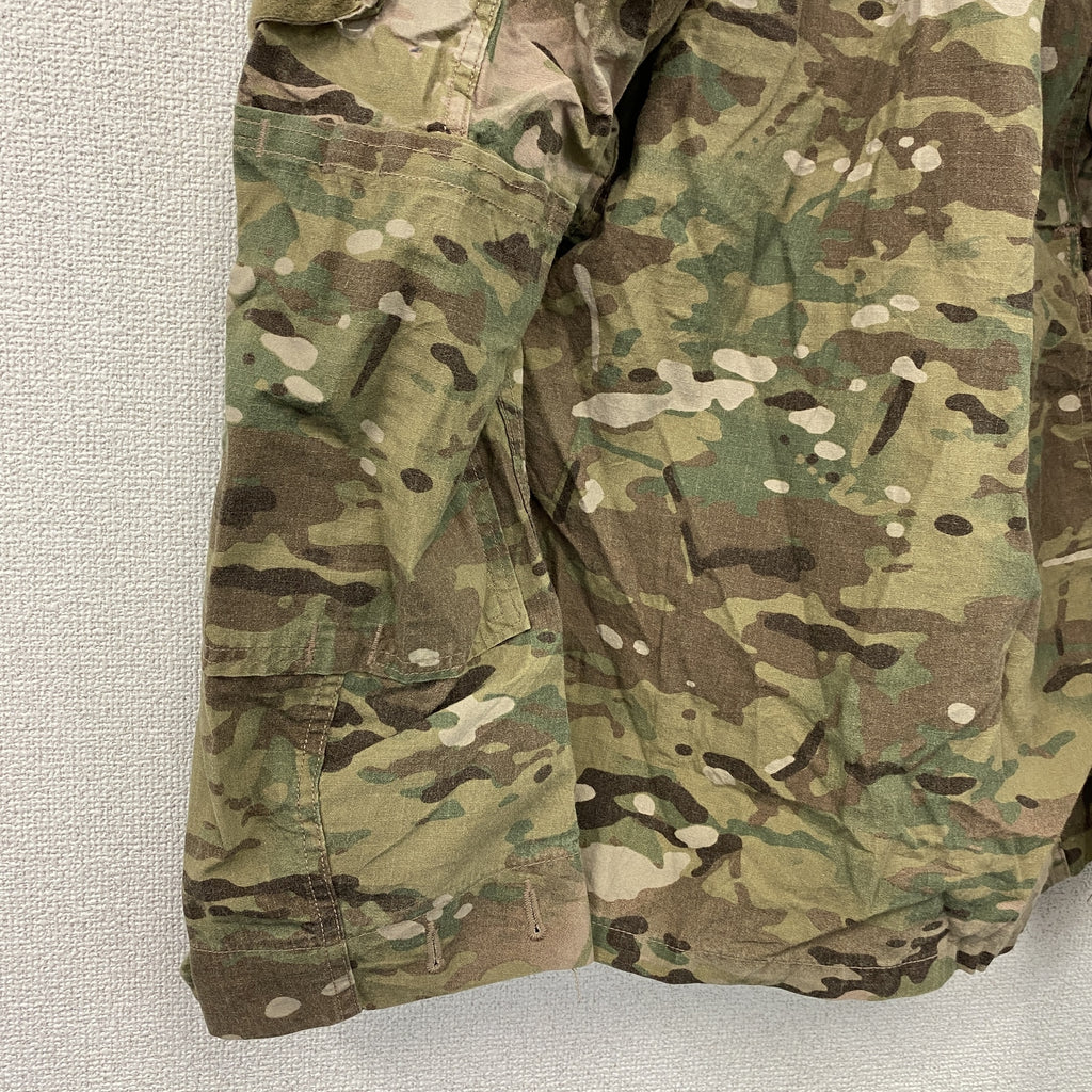 ～00s　U.S ARMY　米軍　ミリタリージャケット　コンバットジャケット　リップストップ　マルチカモ　迷彩　ヴィンテージ　カーキ　Mサイズ　古着