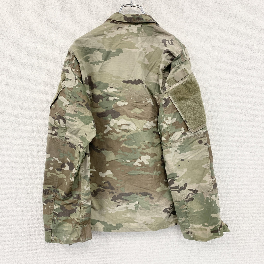 U.S ARMY　米軍　ミリタリージャケット　コンバットジャケット　リップストップ　マルチカム　迷彩　カーキ　古着