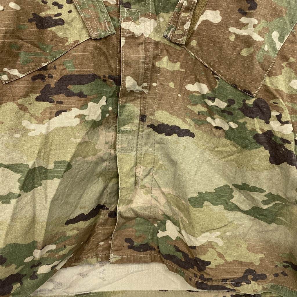 U.S ARMY　米軍　ミリタリージャケット　コンバットジャケット　リップストップ　マルチカム　迷彩　カーキ　Mサイズ　古着