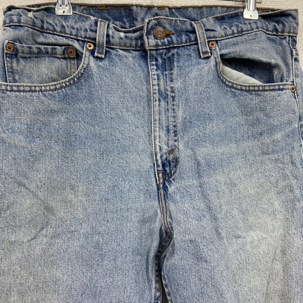 Levi's　リーバイス　505　デニムパンツ/ジーンズ　ジップフライ　インディゴ　W34サイズ　古着