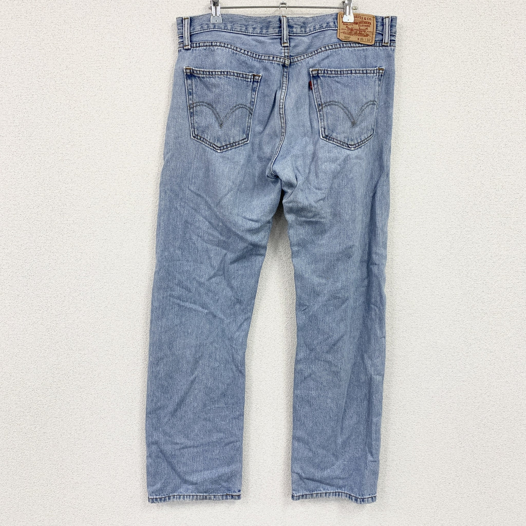 Levi's　リーバイス　505　デニムパンツ/ジーンズ　ジップフライ　インディゴ　W35サイズ　古着
