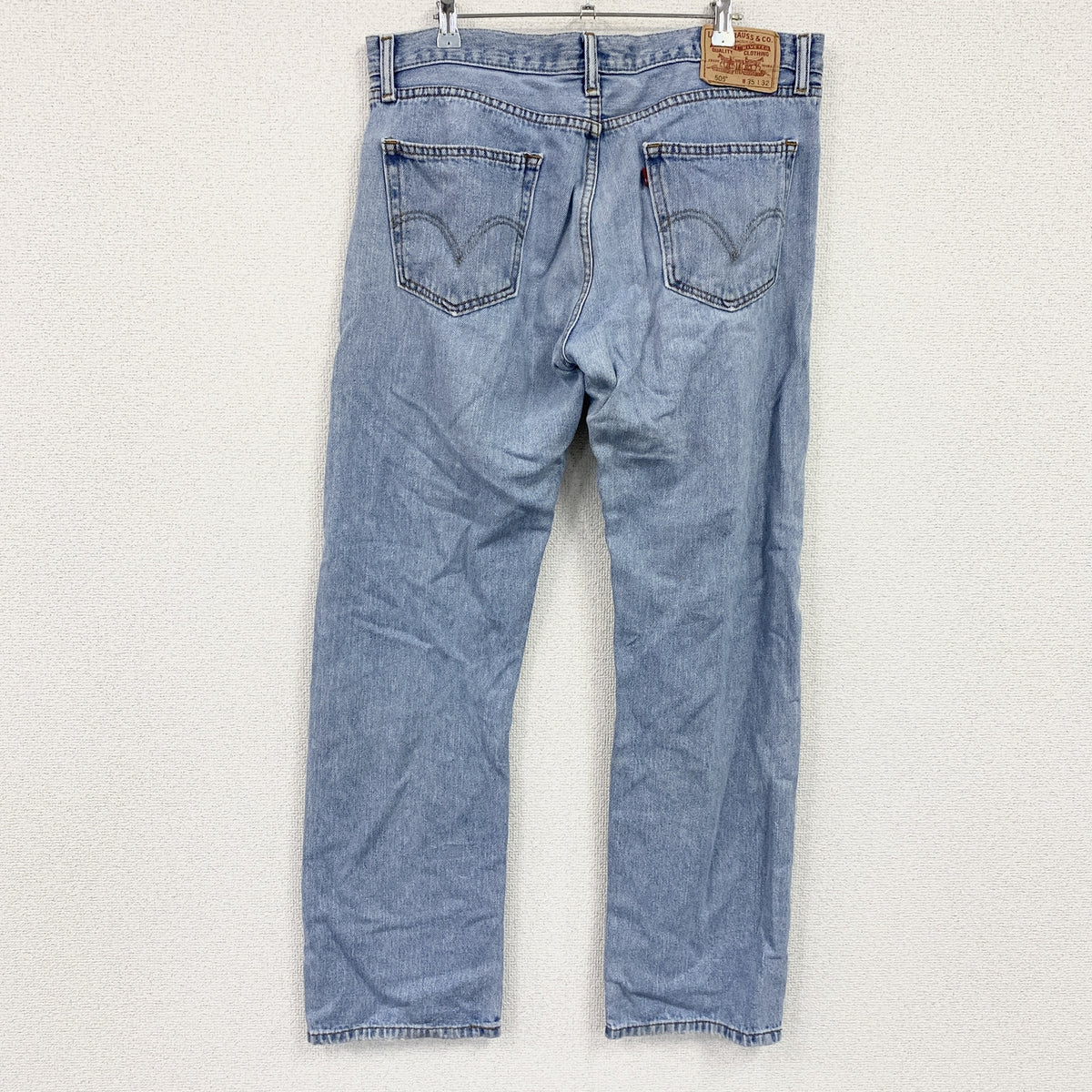 Levi's　リーバイス　505　デニムパンツ/ジーンズ　ジップフライ　インディゴ　W35サイズ　古着