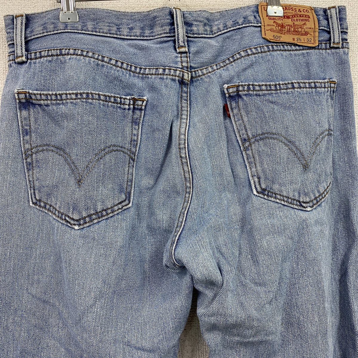 Levi's　リーバイス　505　デニムパンツ/ジーンズ　ジップフライ　インディゴ　W35サイズ　古着