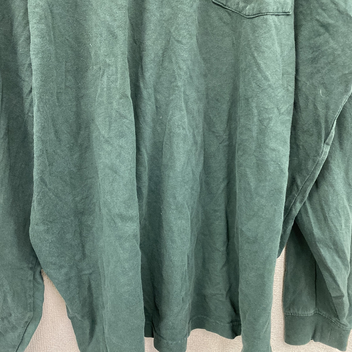 Carhartt　カーハート　長袖Tシャツ　ヘンリーネック　深緑　グリーン　XLサイズ　古着