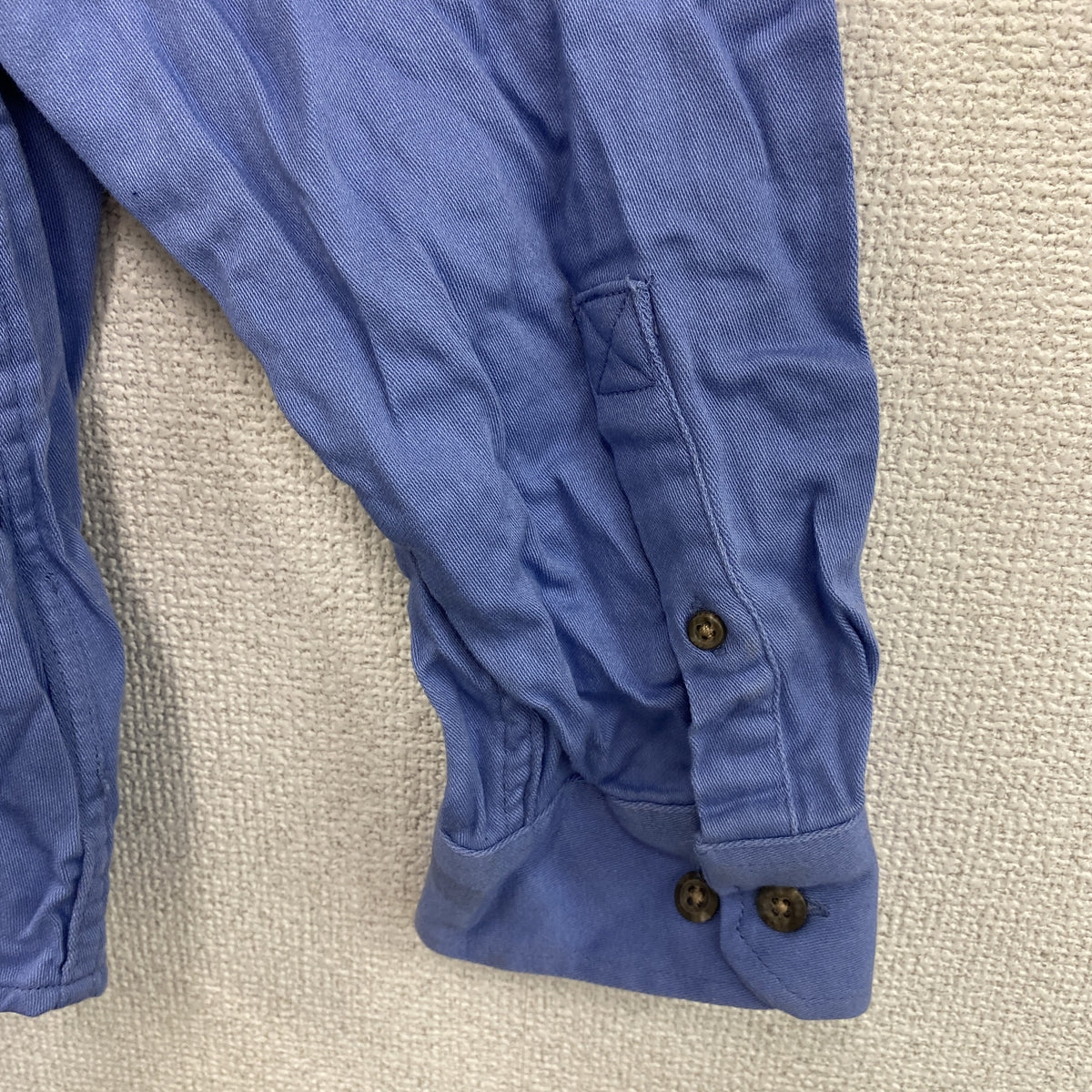 Carhartt　カーハート　長袖ボタンダウンワークシャツ　青　ブルー　XLサイズ　古着