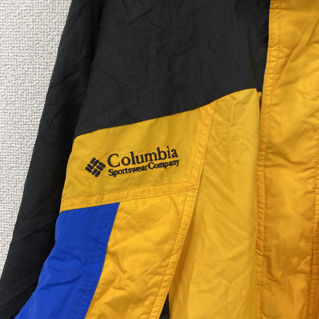 Columbia　コロンビア　マウンテンパーカー　黄色　イエロー　XLサイズ　古着