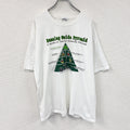 Hanes　ヘインズ　半袖Tシャツ　シングルステッチ　ヴィンテージ　白　ホワイト　XLサイズ　古着