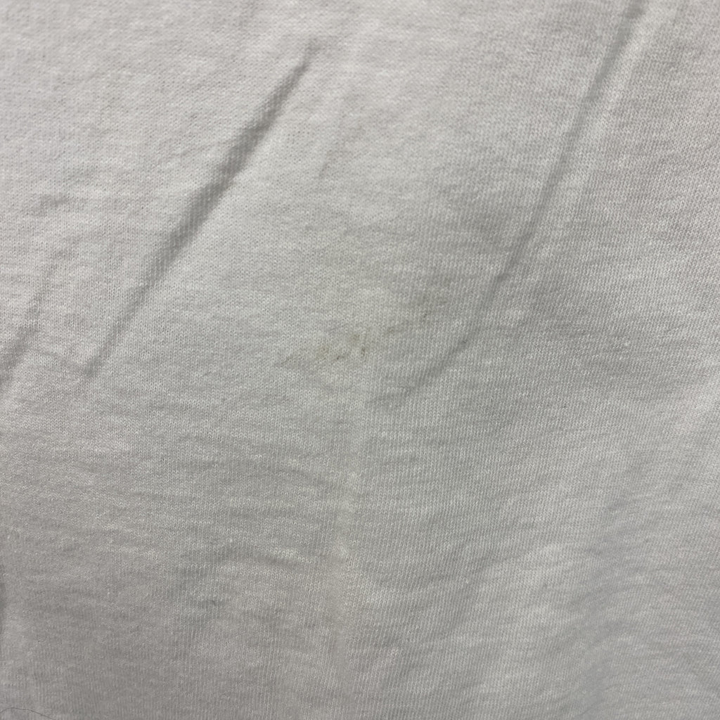 Hanes　ヘインズ　半袖Tシャツ　シングルステッチ　ヴィンテージ　白　ホワイト　XLサイズ　古着