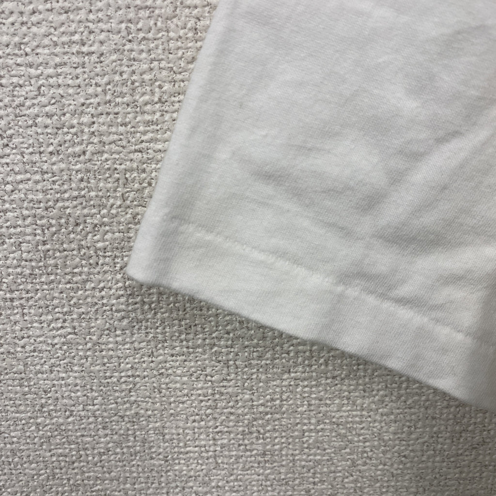 Hanes　ヘインズ　半袖Tシャツ　シングルステッチ　ヴィンテージ　白　ホワイト　XLサイズ　古着