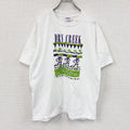 Hanes　ヘインズ　半袖プリントTシャツ　シングルステッチ　ヴィンテージ　白　ホワイト　Lサイズ カットソー メンズ コットン 古着