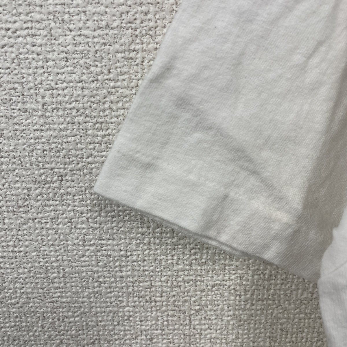FRUIT OF THE LOOM　フルーツオブザルーム　半袖プリントTシャツ　シングルステッチ　ヴィンテージ　白　ホワイト　Lサイズ カットソー メンズ コットン 古着