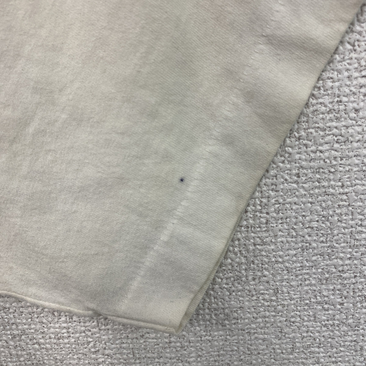FRUIT OF THE LOOM　フルーツオブザルーム　半袖プリントTシャツ　シングルステッチ　ヴィンテージ　白　ホワイト　Lサイズ カットソー メンズ コットン 古着