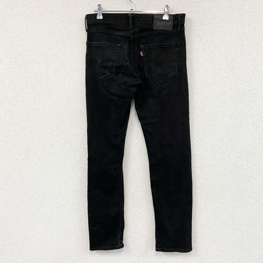 Levi's　リーバイス　502　デニムパンツ/ジーンズ　ジップフライ　黒　ブラック　W29サイズ　古着
