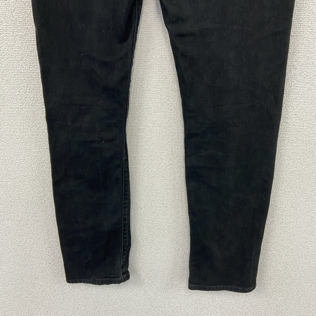 Levi's　リーバイス　502　デニムパンツ/ジーンズ　ジップフライ　黒　ブラック　W29サイズ　古着