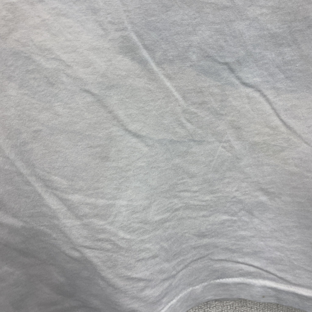 FRUIT OF THE LOOM　フルーツオブザルーム　半袖プリントTシャツ　シングルステッチ　ヴィンテージ　白　ホワイト　XLサイズ カットソー メンズ コットン 古着