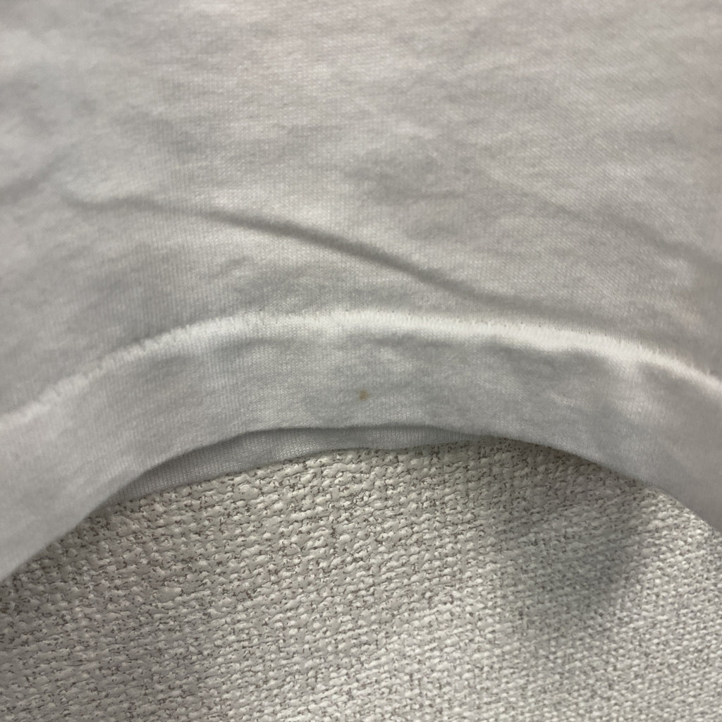 FRUIT OF THE LOOM　フルーツオブザルーム　半袖プリントTシャツ　シングルステッチ　ヴィンテージ　白　ホワイト　XLサイズ カットソー メンズ コットン 古着