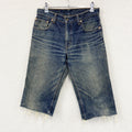 Levi's　リーバイス　506　デニムハーフパンツ/ジーンズ　ジップフライ　インディゴ　W29サイズ　古着