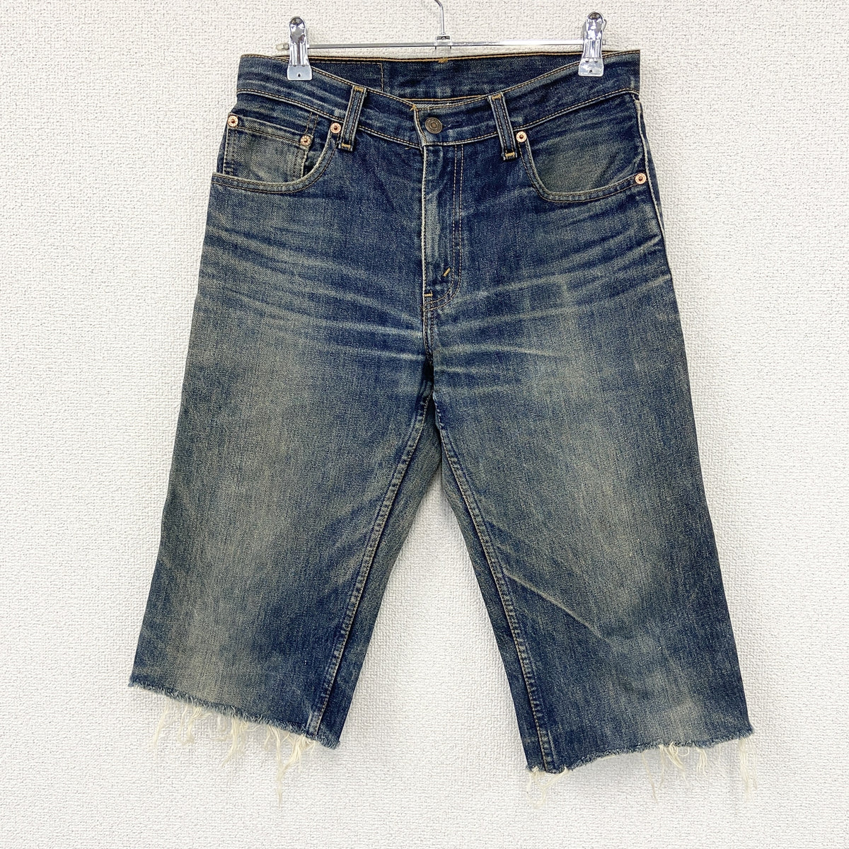 Levi's　リーバイス　506　デニムハーフパンツ/ジーンズ　ジップフライ　インディゴ　W29サイズ　古着