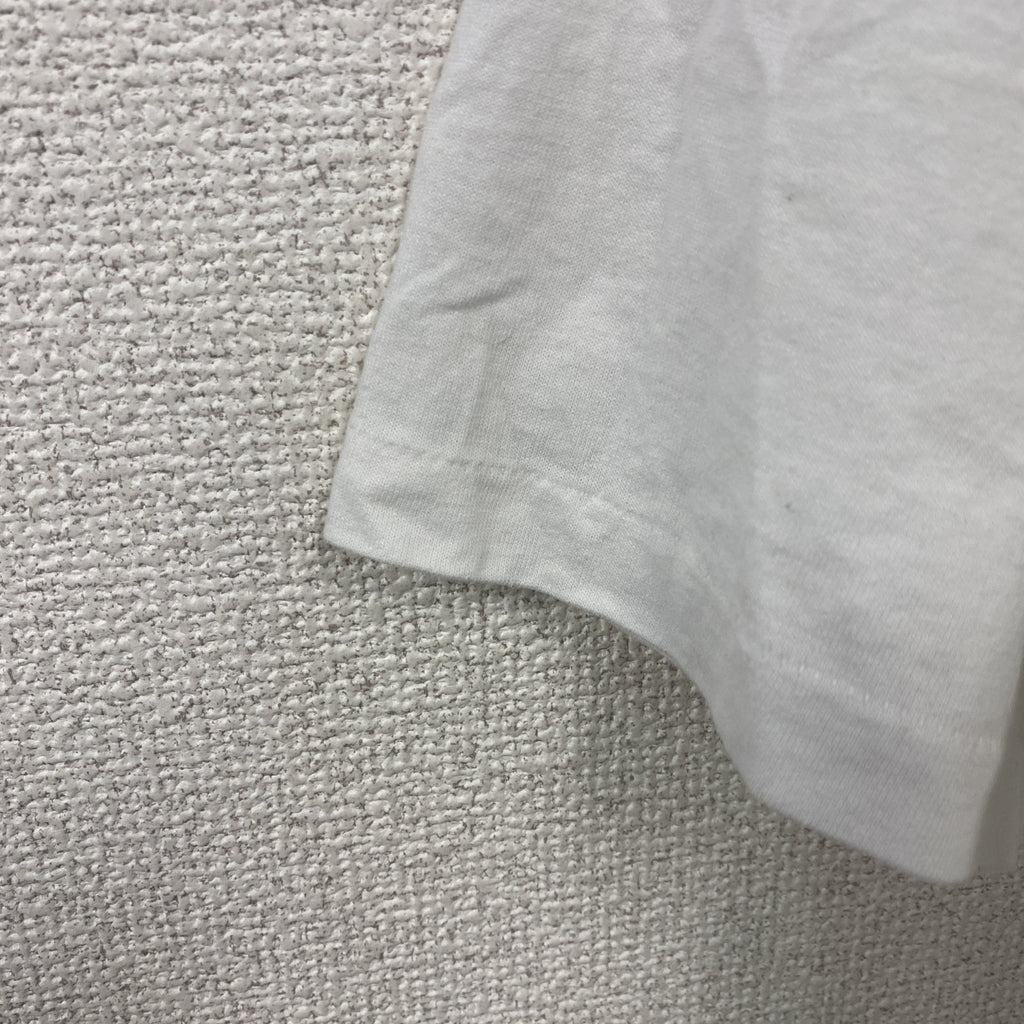 SCREEN STARS　スクリーンスターズ　半袖プリントTシャツ　シングルステッチ　ヴィンテージ　白　ホワイト　XLサイズ カットソー メンズ コットン 古着