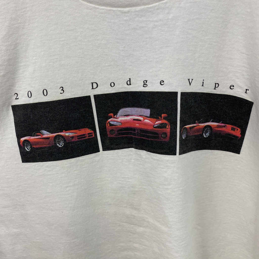 Alore　アローレ　半袖プリントTシャツ　シングルステッチ　ヴィンテージ　白　ホワイト　XLサイズ　古着