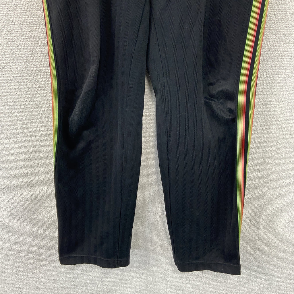 adidas　アディダス　トラックパンツ/ジャージパンツ　黒　ブラック　Mサイズ　古着