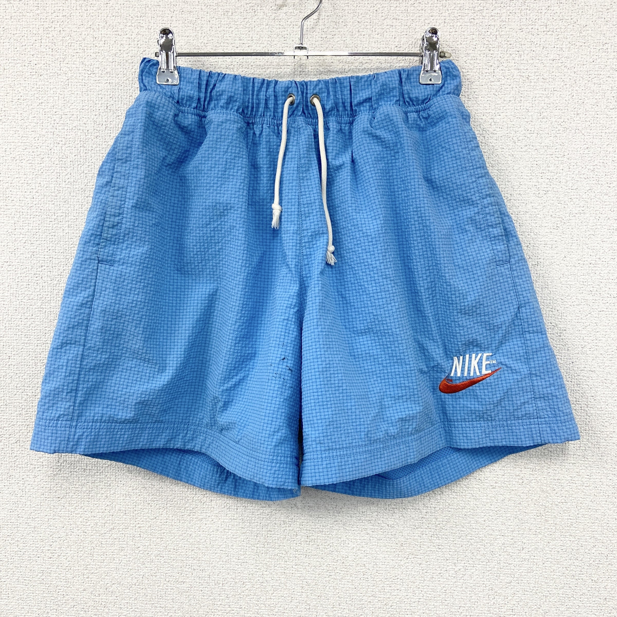 NIKE　ナイキ　ランニングパンツ/ショートパンツ　青　ブルー　Mサイズ　古着