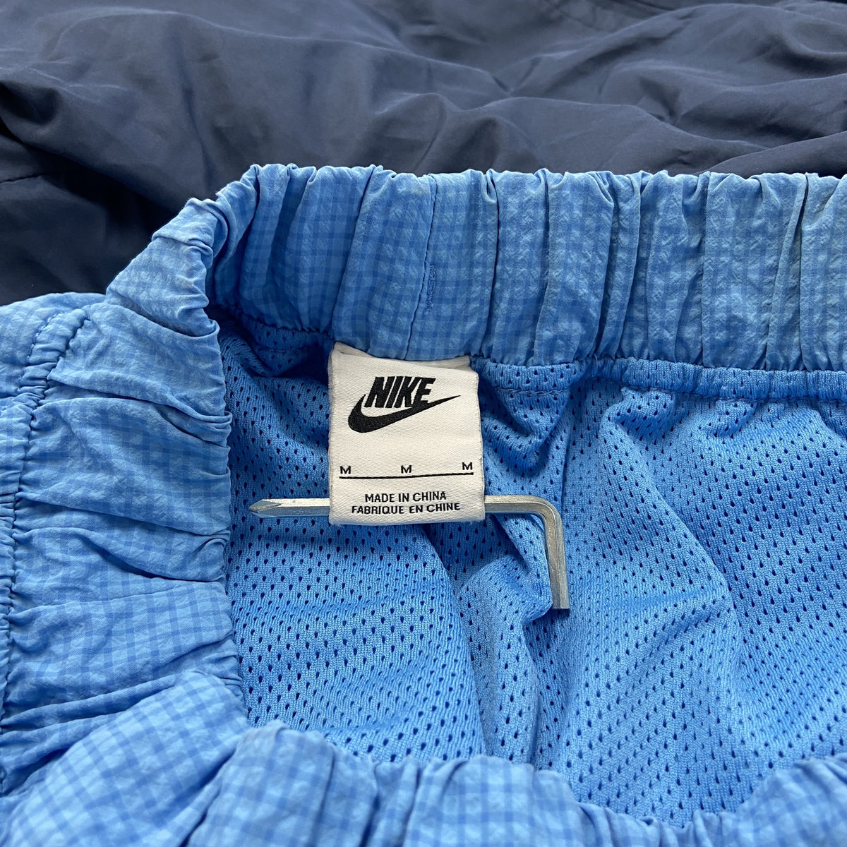 NIKE　ナイキ　ランニングパンツ/ショートパンツ　青　ブルー　Mサイズ　古着