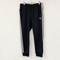 adidas　アディダス　トラックパンツ/ジャージパンツ　黒　ブラック　古着