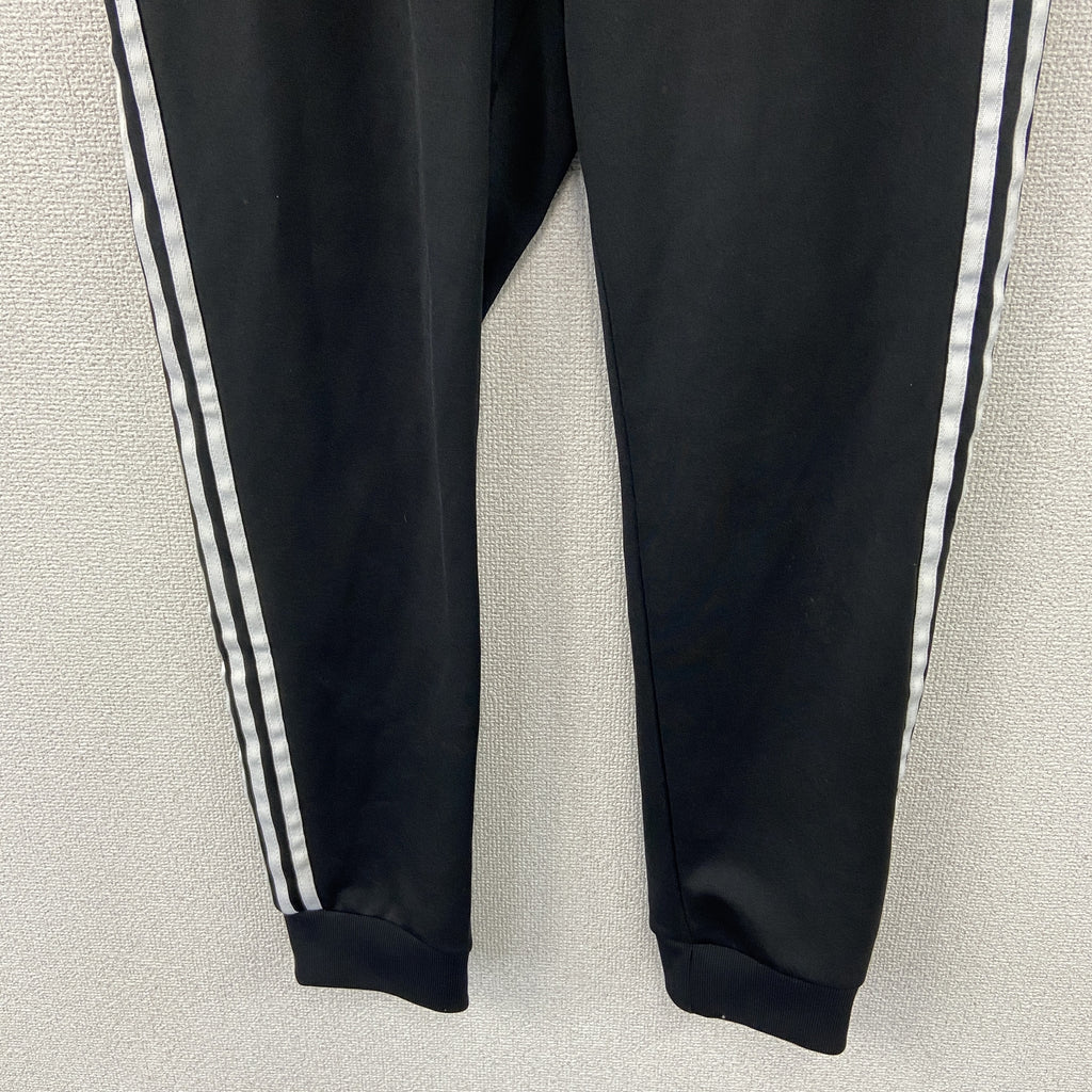 adidas　アディダス　トラックパンツ/ジャージパンツ　黒　ブラック　古着