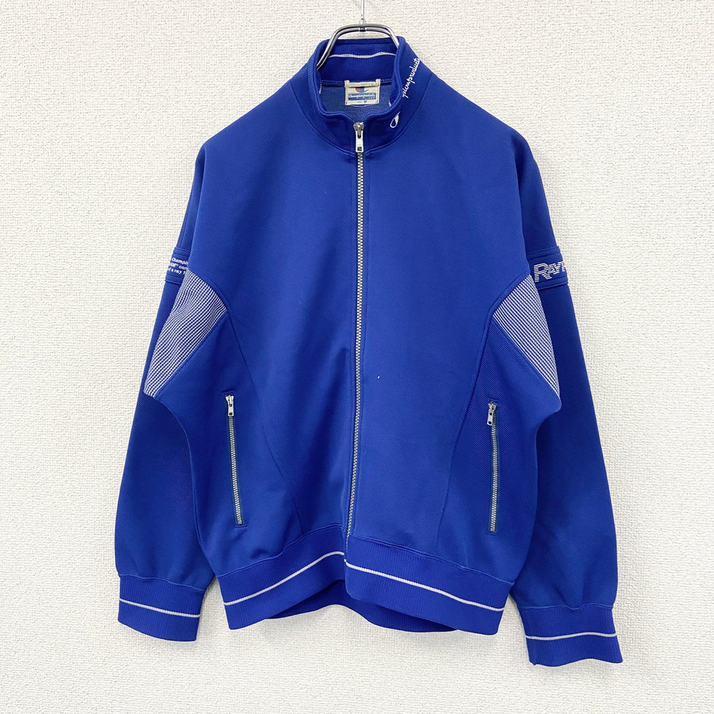 Champion　チャンピオン　トラックジャケット/ジャージ　青　ブルー　Mサイズ　古着