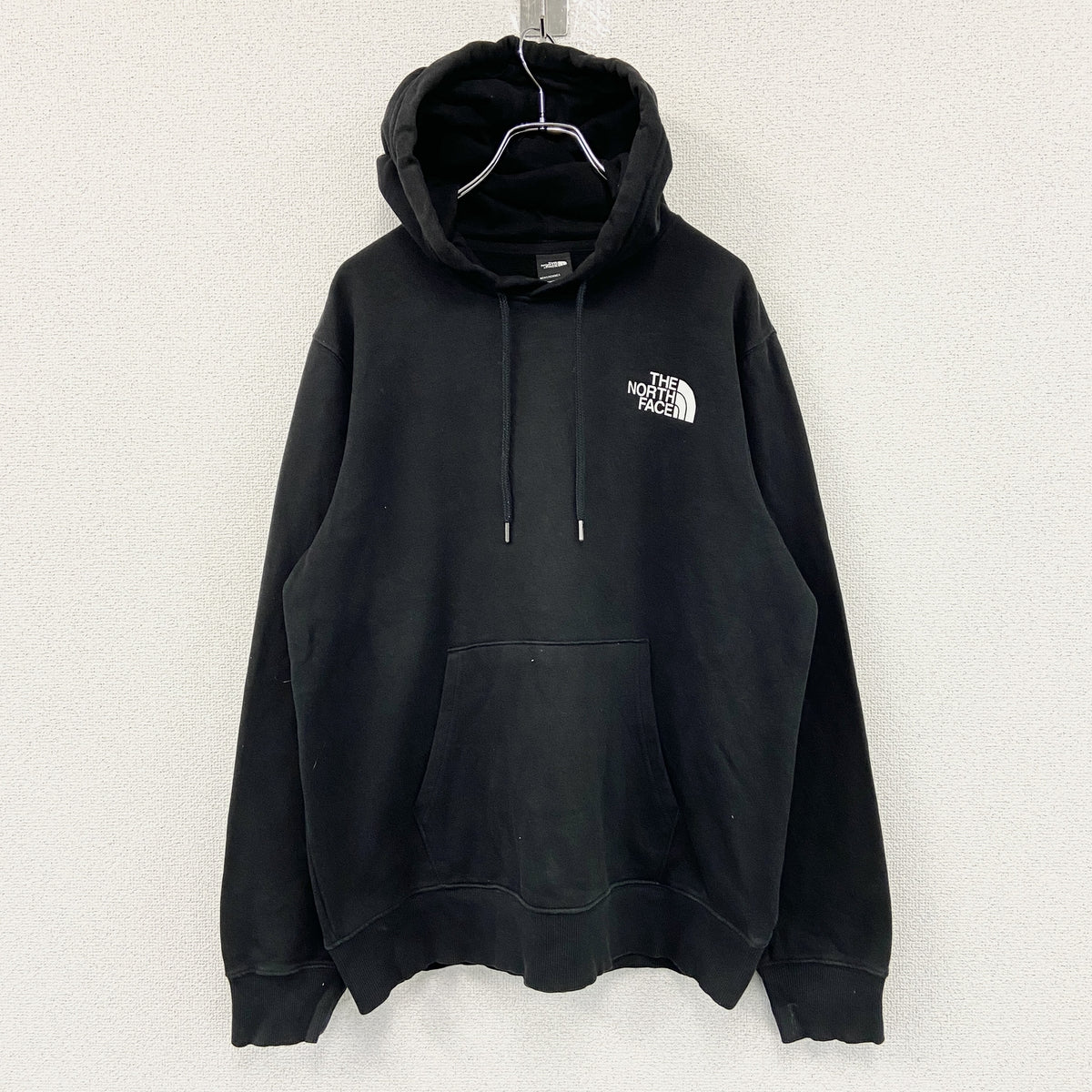 THE NORTH FACE　ザ・ノースフェイス　スウェットパーカー/フーディー　黒　ブラック　Lサイズ　古着
