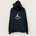 AIR JORDAN　エアジョーダン　スウェットパーカー/フーディー　黒　ブラック　Lサイズ　古着