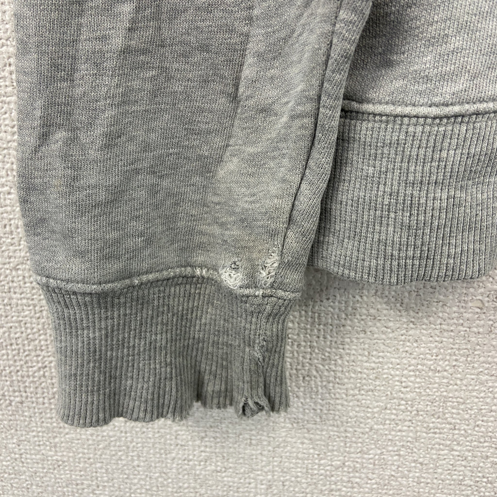 Champion　チャンピオン　スウェットパーカー/フーディー　灰色　グレー　Lサイズ　古着