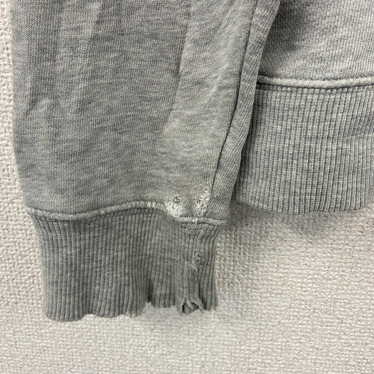 Champion　チャンピオン　スウェットパーカー/フーディー　灰色　グレー　Lサイズ　古着