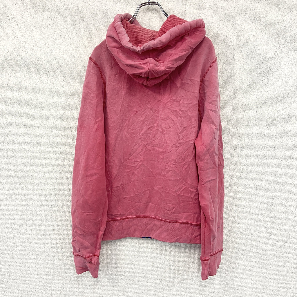 HOLLISTER　スウェットパーカー/フーディー　ピンク　XLサイズ　古着