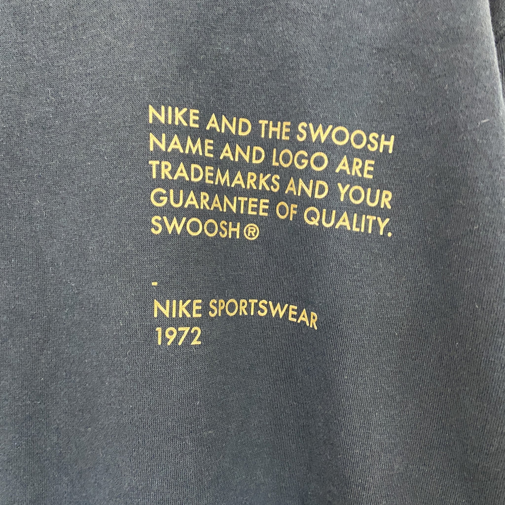 NIKE　ナイキ　長袖プリントTシャツ/ロンT　黒　ブラック　Sサイズ　古着