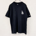 NEW ERA　ニューエラ　半袖プリントTシャツ　黒　ブラック　XLサイズ　古着