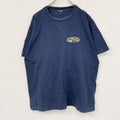 PIKO　ピコ　半袖プリントTシャツ　シングルステッチ　ヴィンテージ　紺　ネイビー　古着
