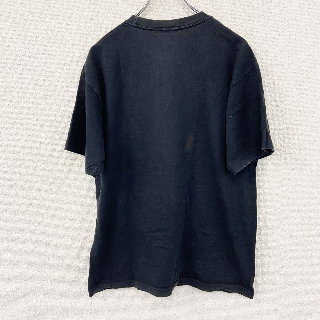 JACK DANIEL'S.　ジャックダニエル　半袖プリント企業Tシャツ　黒　ブラック　Lサイズ　古着