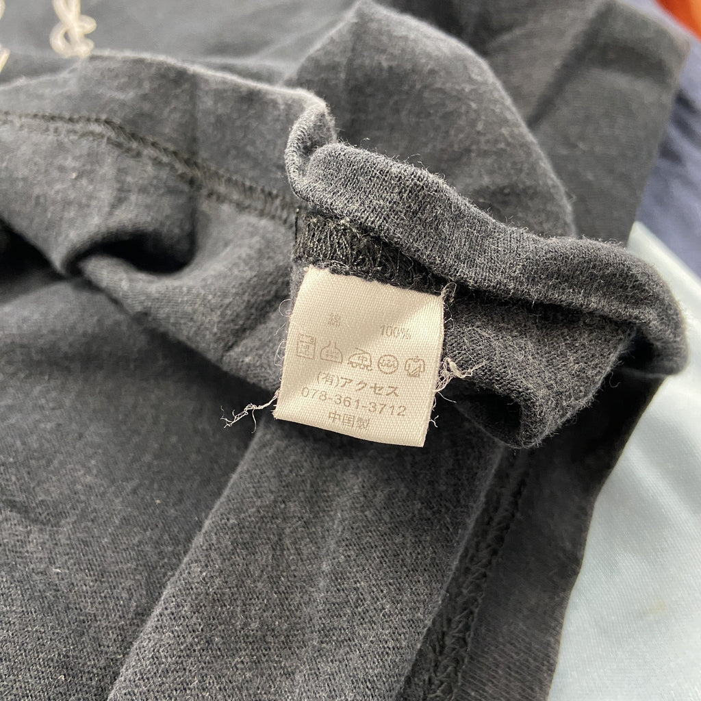 JACK DANIEL'S.　ジャックダニエル　半袖プリント企業Tシャツ　黒　ブラック　Lサイズ　古着