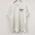 Hanes　ヘインズ　半袖プリントTシャツ　白　ホワイト　Lサイズ カットソー メンズ コットン 古着