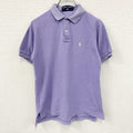 Ralph Lauren　ラルフローレン　半袖ポロシャツ　紫　ライトパープル　Mサイズ　古着