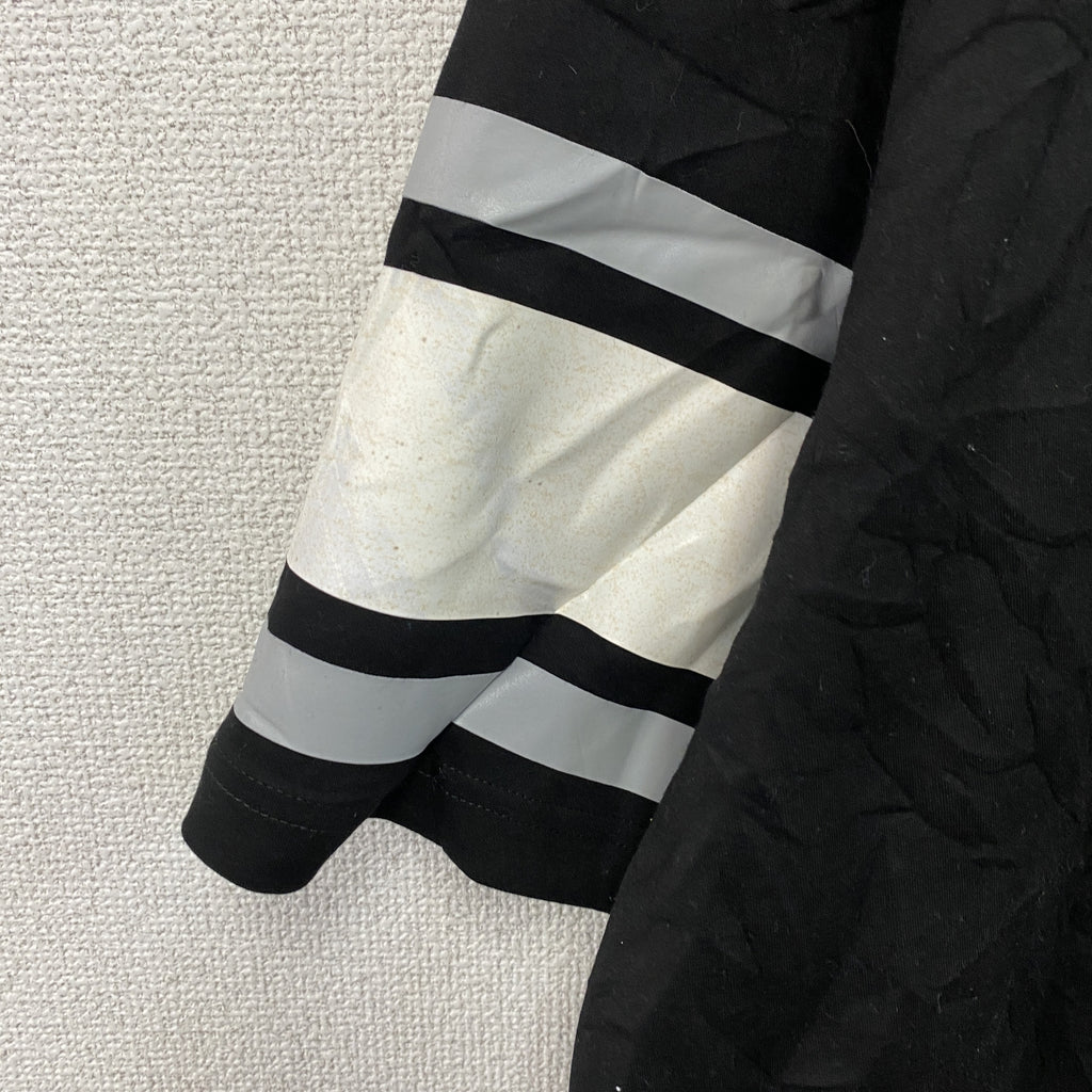 GALFY　ガルフィー　炎上大学BigTee　半袖Tシャツ　黒　ブラック　XLサイズ　古着