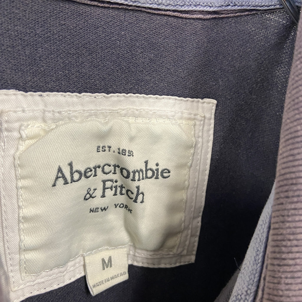 Abercrombie & Fitch　アバクロンビーアンドフィッチ　半袖ポロシャツ　紺　ネイビー　Mサイズ　古着
