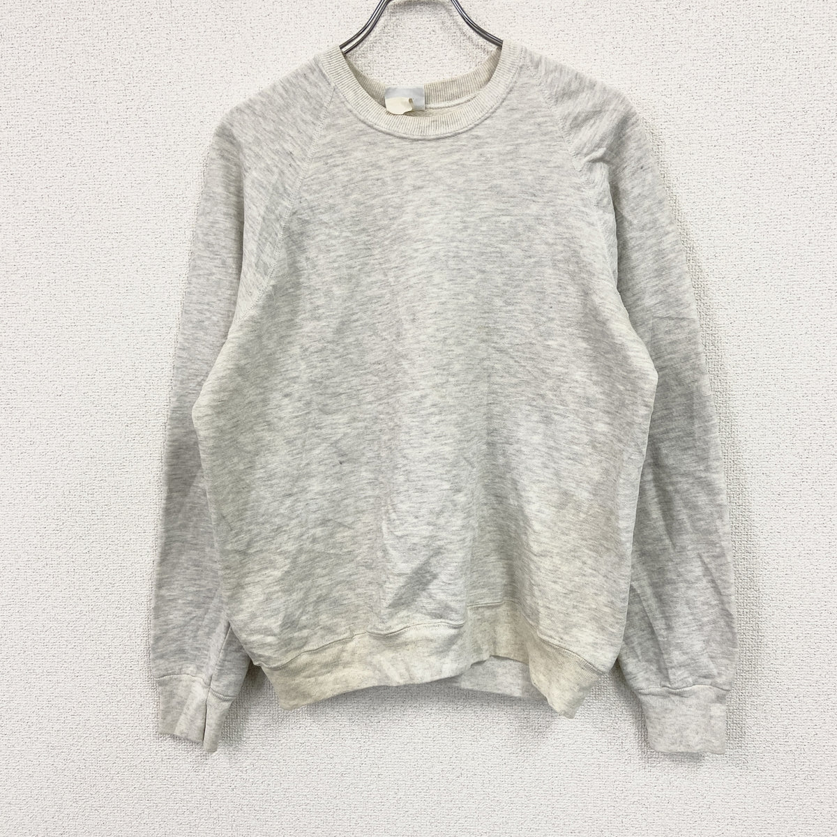 90s　Lee　リー　STURDY SWEATS　スウェット/トレーナー　ラグランスリーブ　ヴィンテージ　霜降りグレー スウェットトップス メンズ 古着
