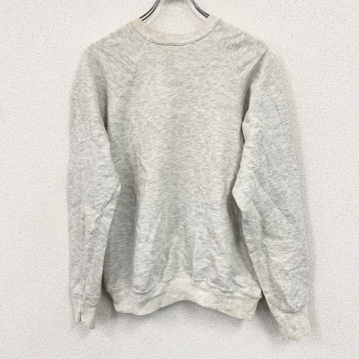 90s　Lee　リー　STURDY SWEATS　スウェット/トレーナー　ラグランスリーブ　ヴィンテージ　霜降りグレー スウェットトップス メンズ 古着