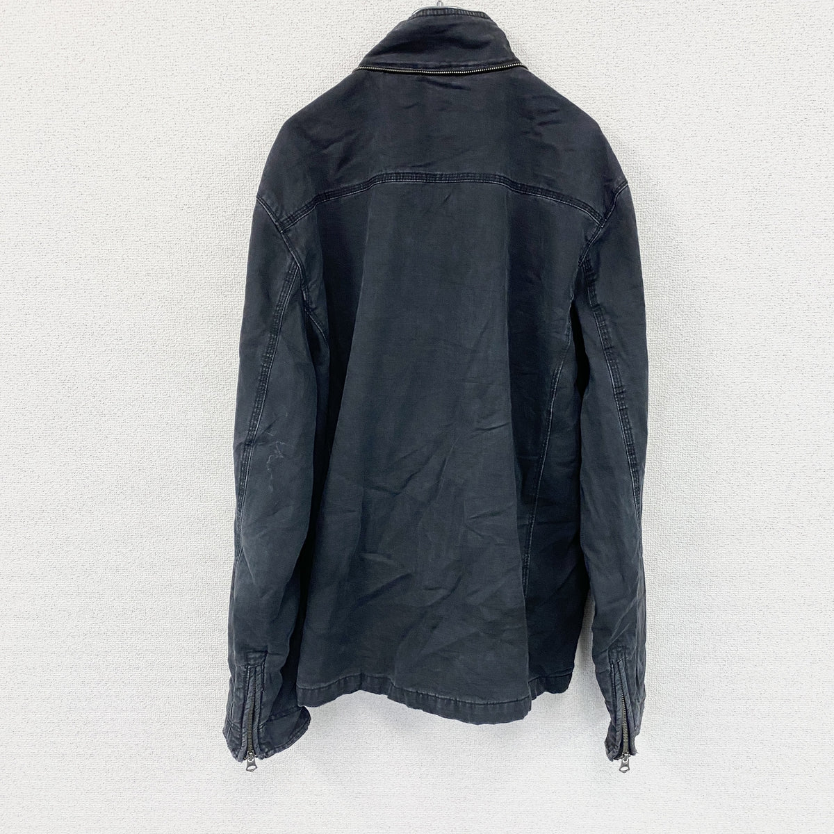 Hilfiger Denim　ヒルフィガーデニム　デニムジャケット/Gジャン　黒　ブラック　XLサイズ デニムアウター メンズ コットン 古着