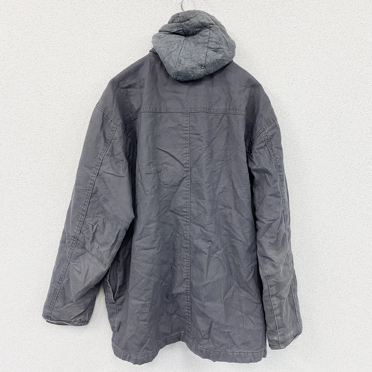 Dickies　ディッキーズ　デニムドジャケット/フーディー　ダークグレー　Lサイズ Gジャン デニムアウター メンズ 古着